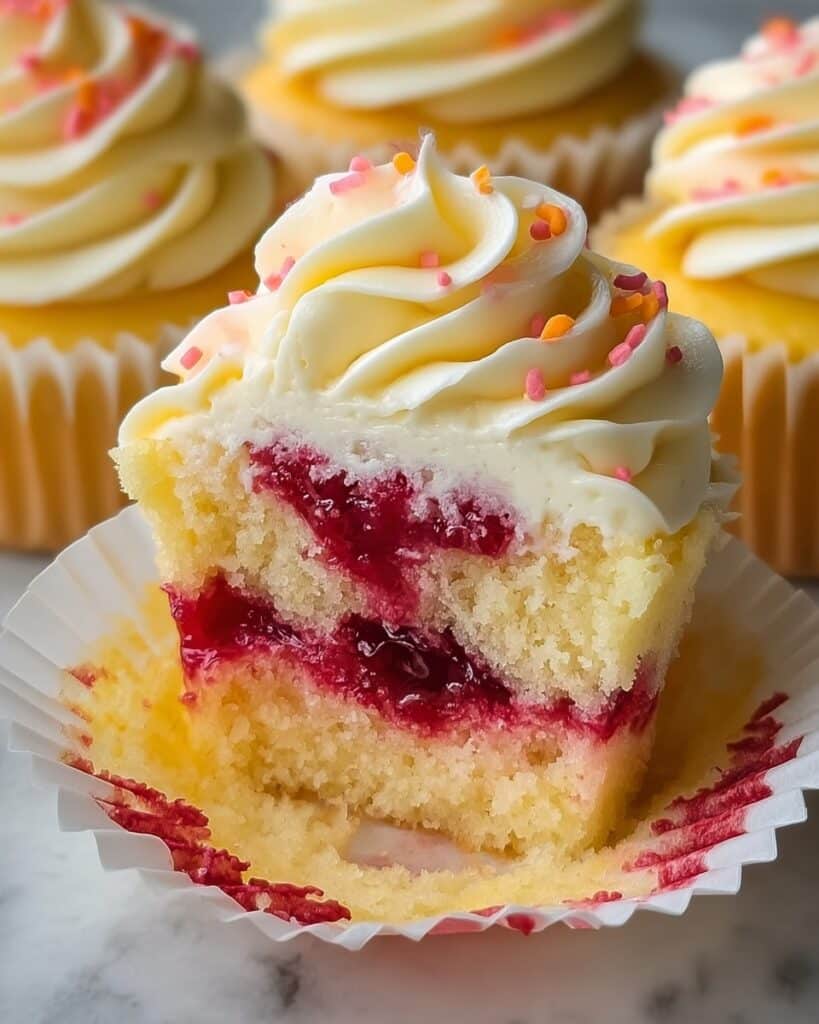 Lemon Raspberry Cupcakes Recipe