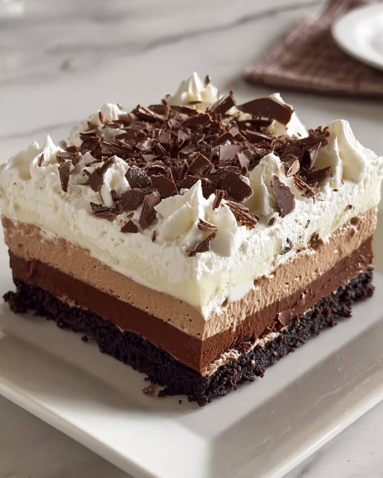 Brownie Refrigerator Cake Recipe