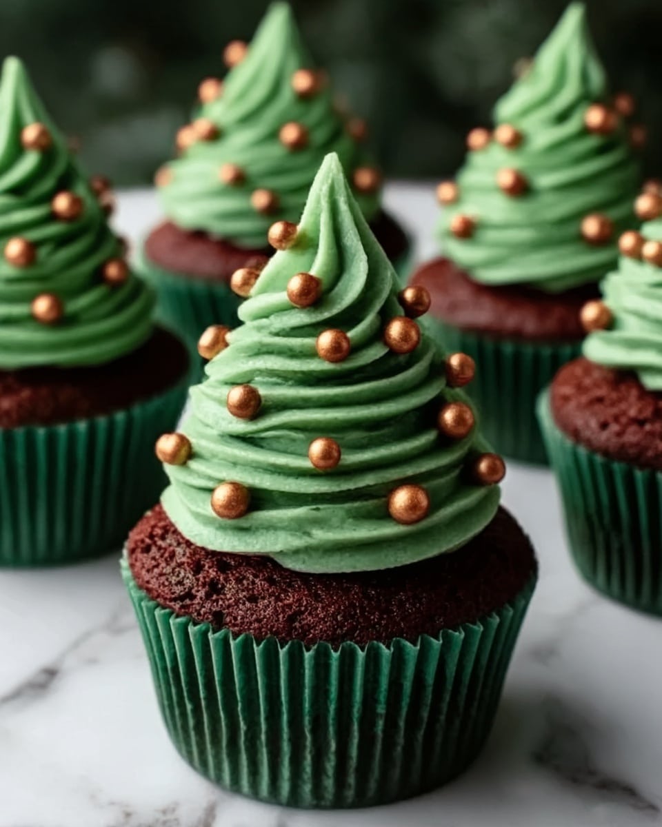 Green Velvet Cupcakes Recipe - Recipe Image