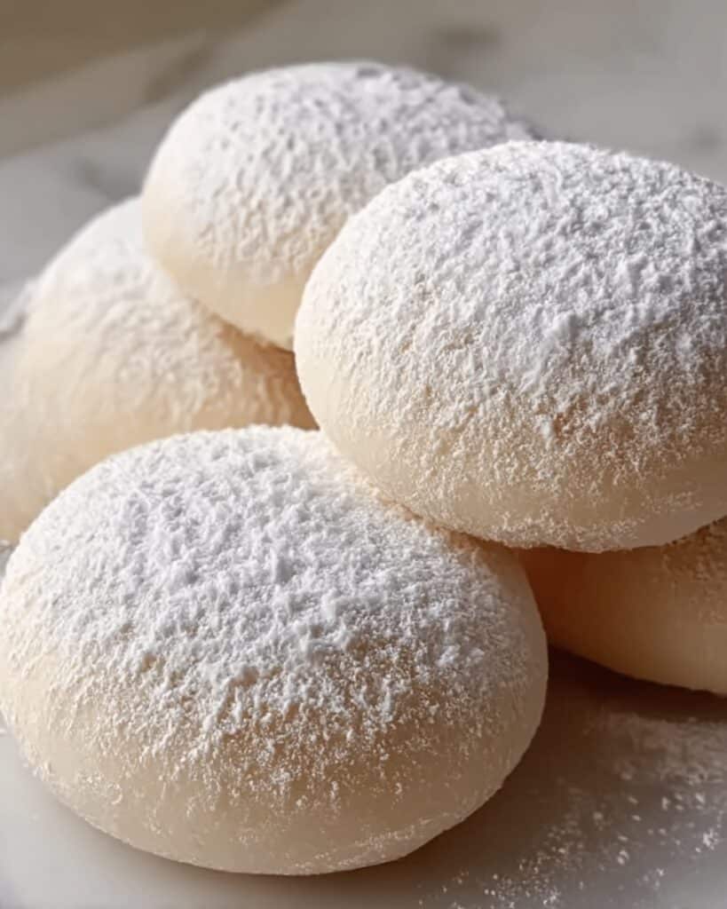 Condensed Milk Snow Cookies Recipe