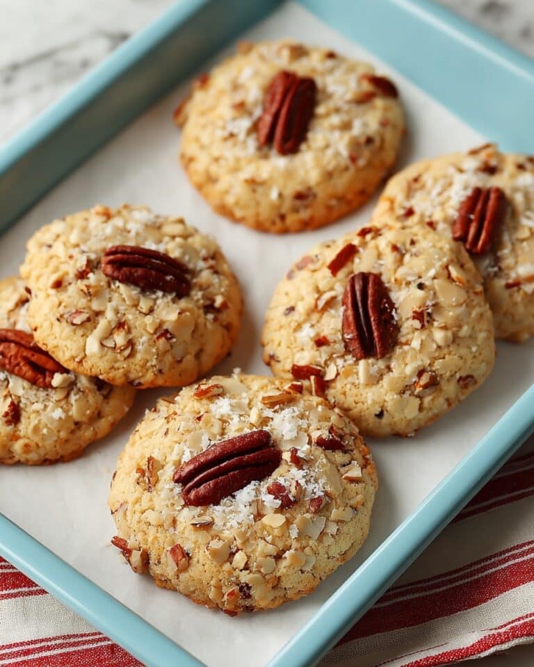 Perfect Coconut Cookies with Pecans Recipe