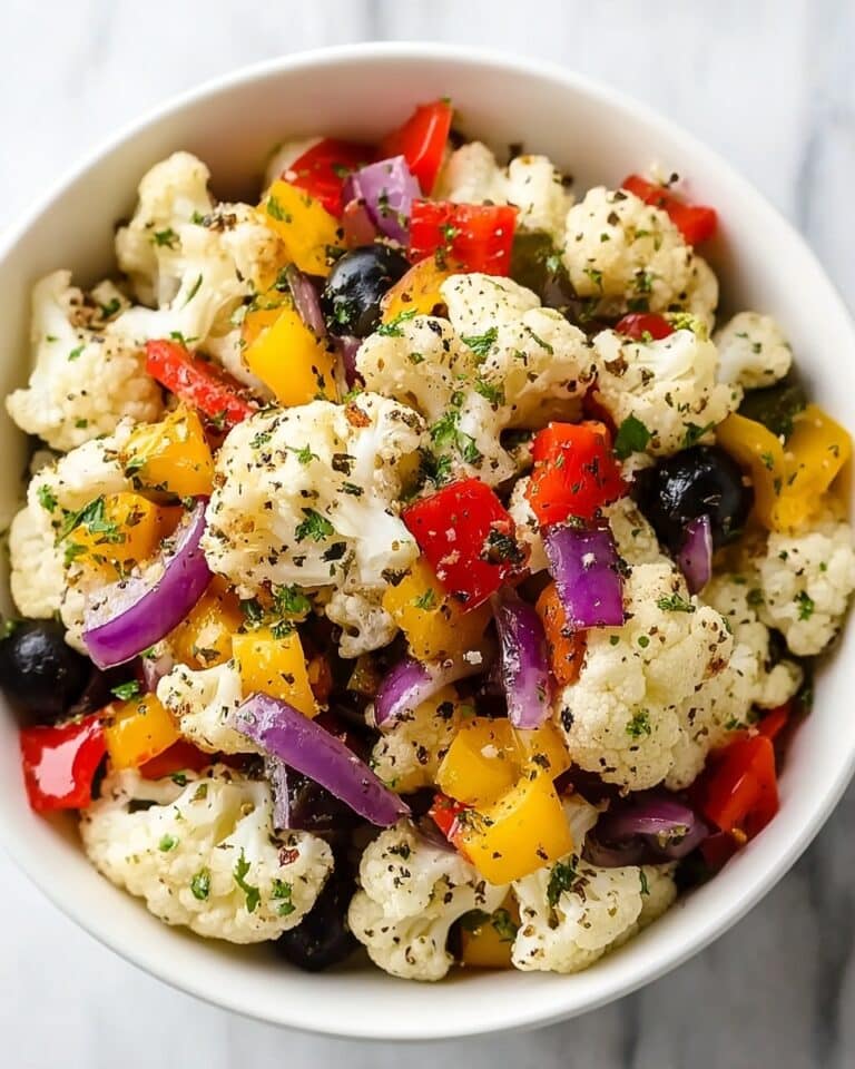 Marinated Cauliflower Salad Recipe