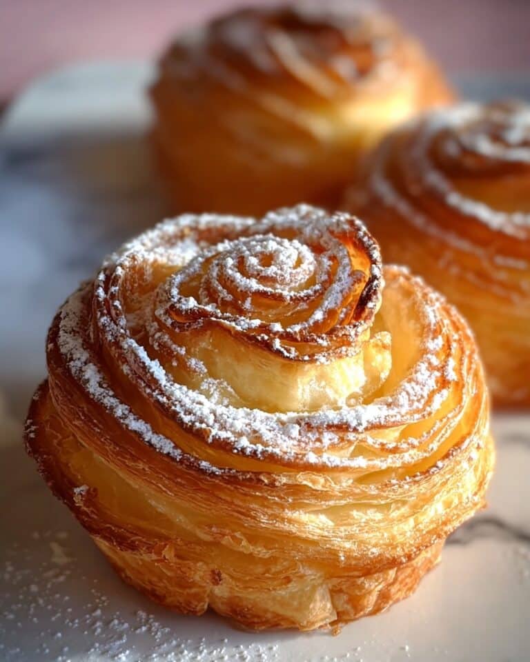 Cinnamon Sugar Puff Pastry Cruffins Recipe
