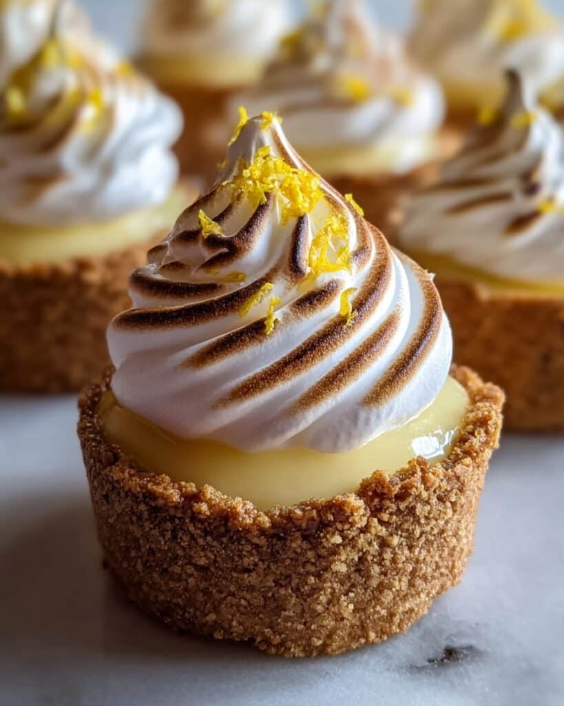 Lemon Meringue Cheesecake Cups Recipe