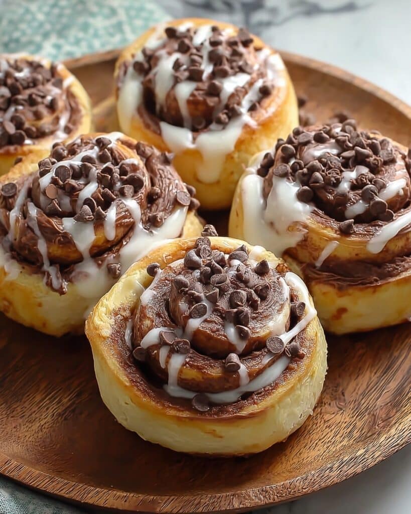 Nutella Chocolate Pillowy Rolls Recipe