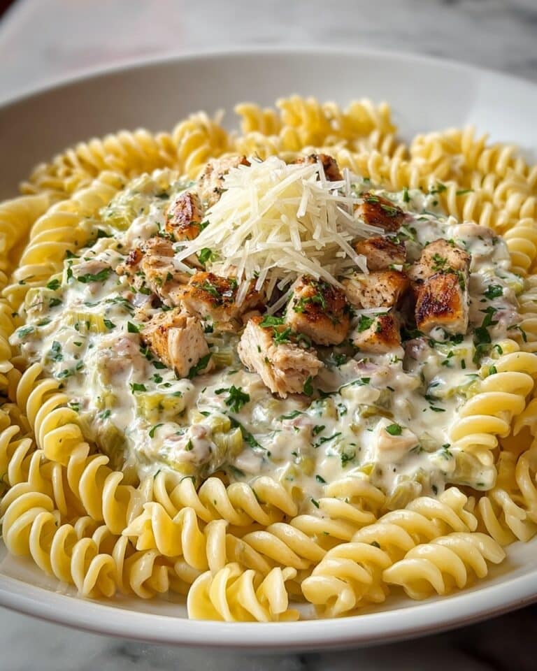Creamy Chicken Artichoke Pasta Recipe