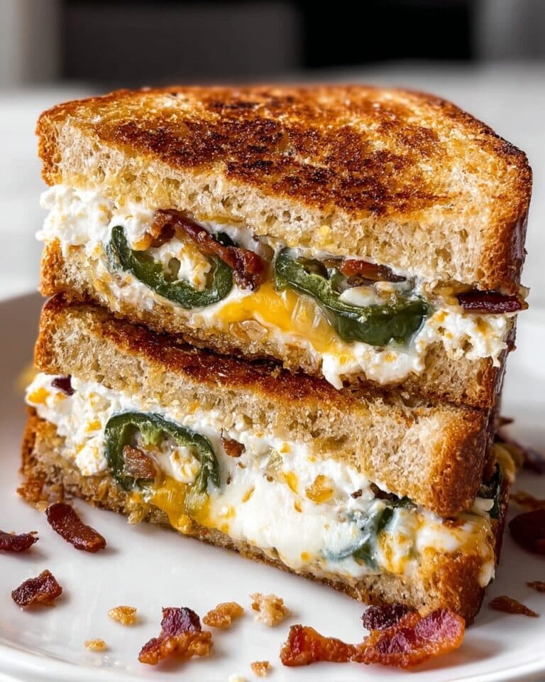 Jalapeño Popper Grilled Cheese Sandwiches Recipe