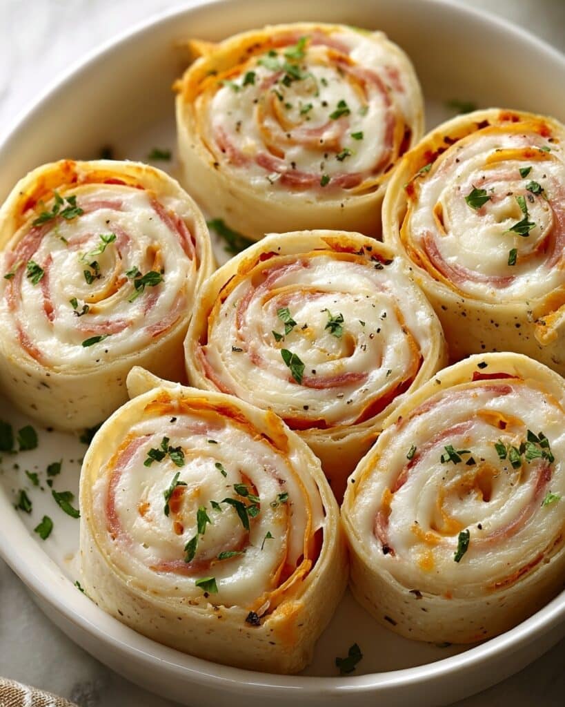 Turkey and Cheese Pinwheels Recipe
