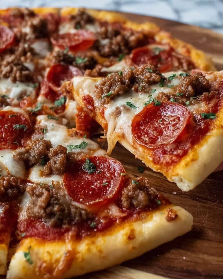 The Pizza Burger Pie Recipe
