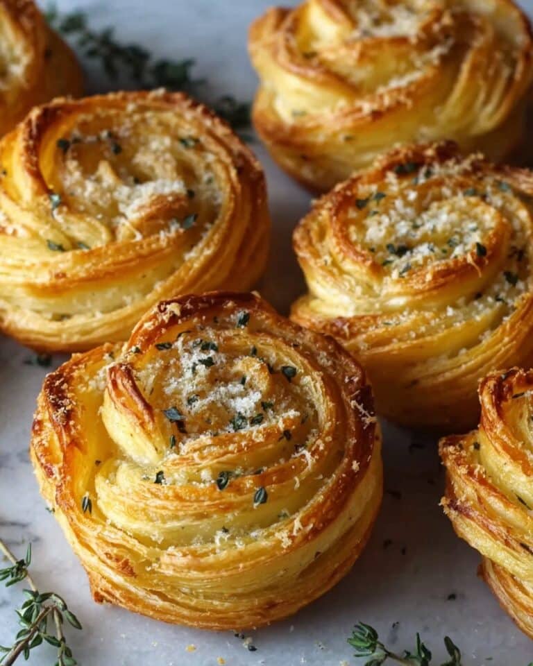 Garlic Parmesan Herb Cruffins Recipe