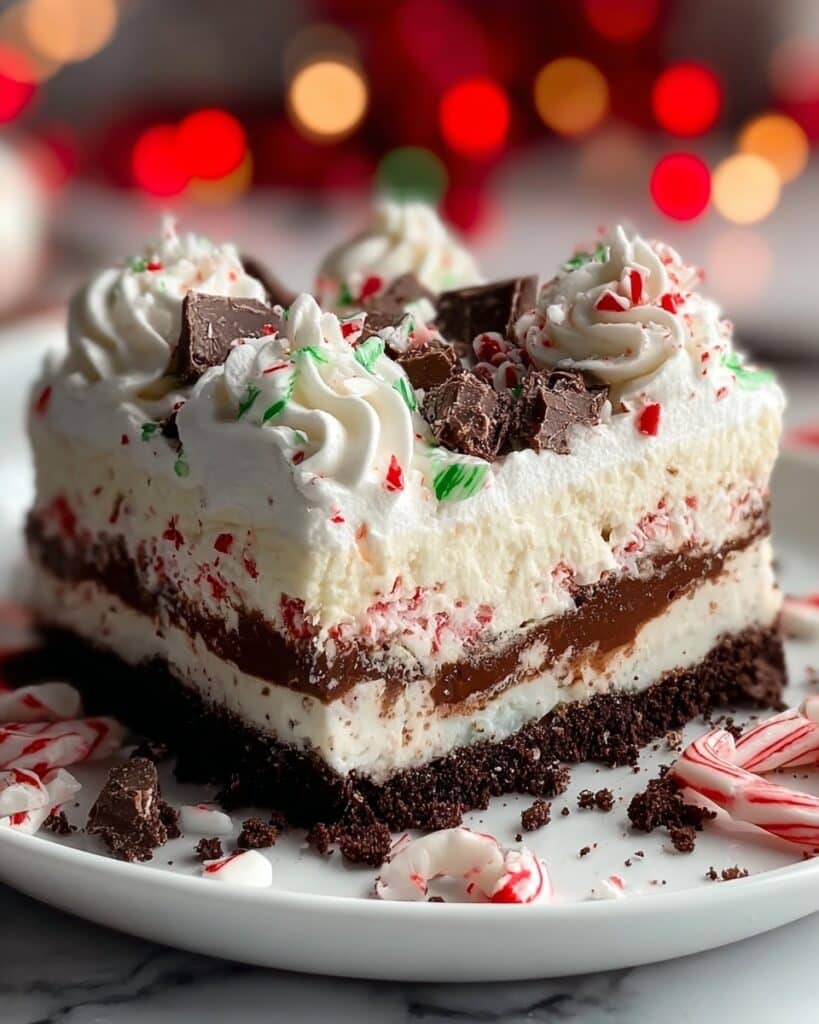 Chocolate Peppermint Lasagna Recipe