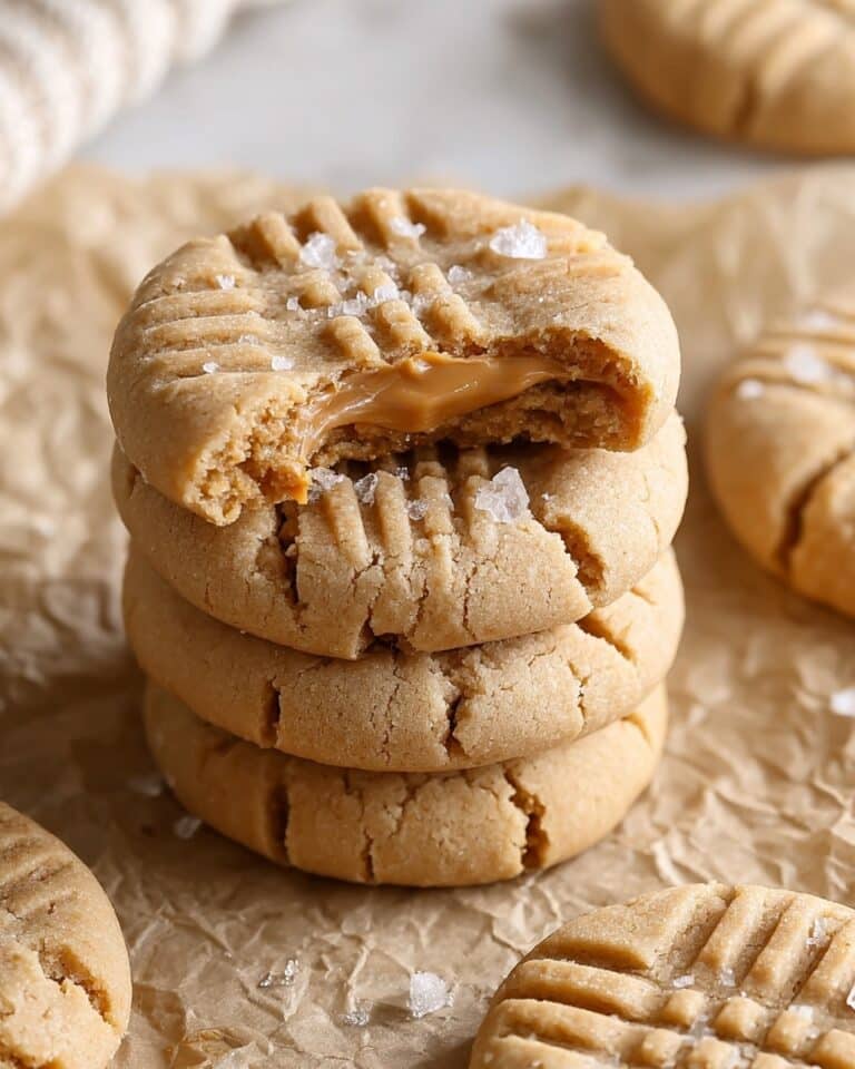 The BEST Soft and Chewy Peanut Butter Cookies Recipe