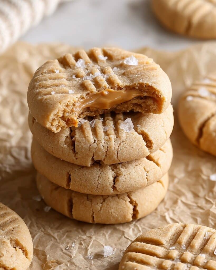 The BEST Soft and Chewy Peanut Butter Cookies Recipe