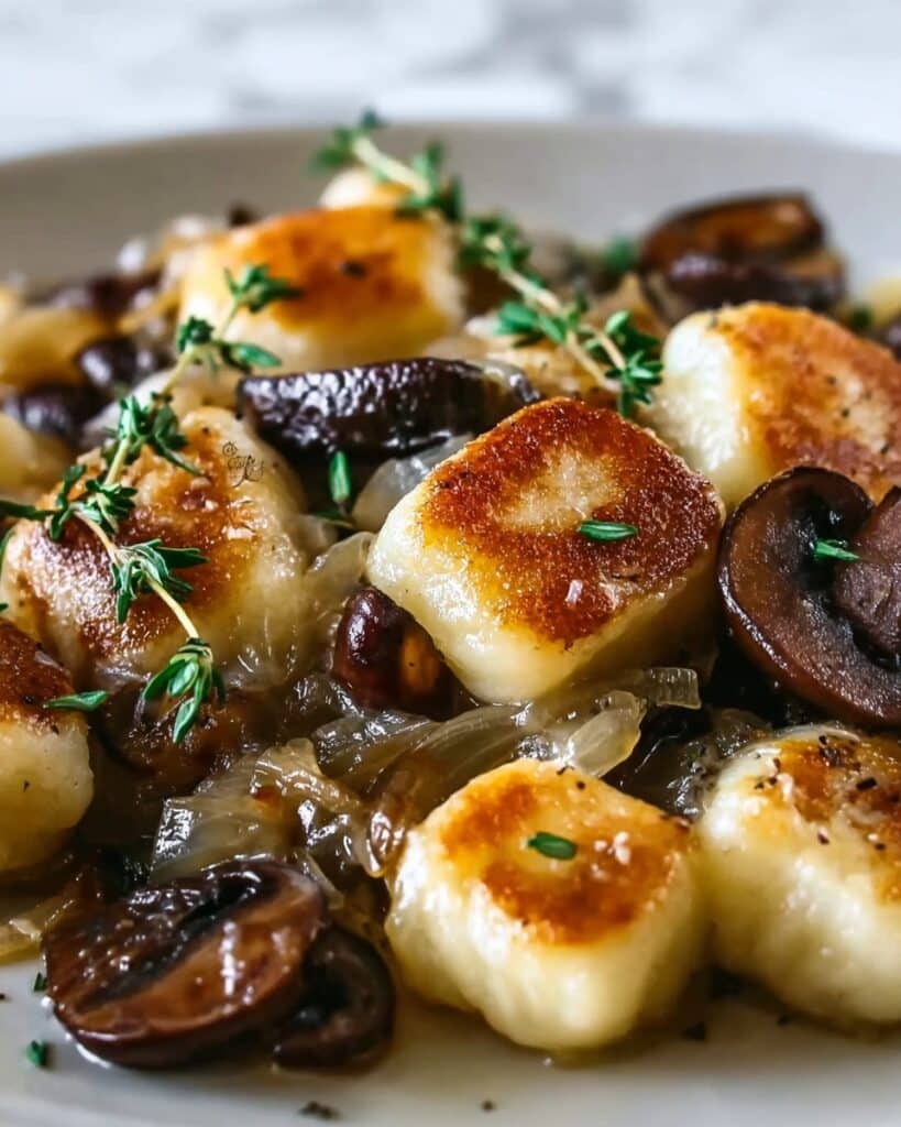 French Onion Mushroom Casserole Recipe