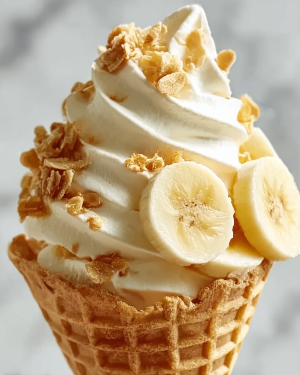 Banana Pudding Cheesecake Cones Recipe - Recipe Image