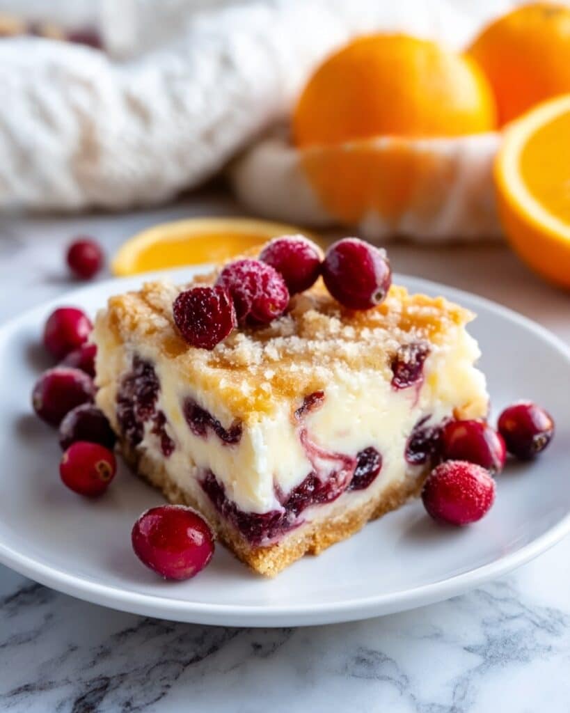 Cranberry Orange Bread Pudding with Orange Glaze Recipe