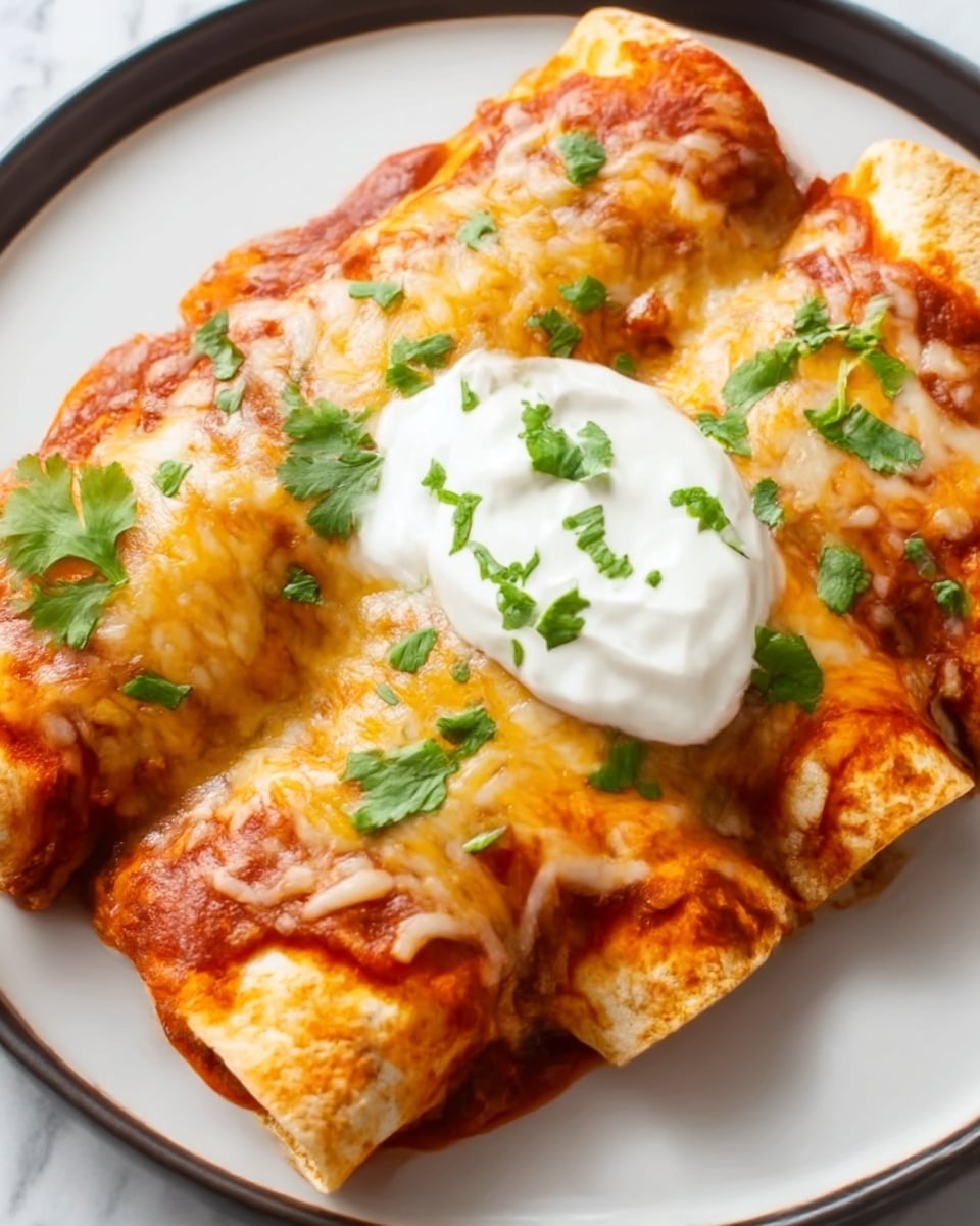 Chicken Enchiladas with Red Sauce Recipe - Recipe Image