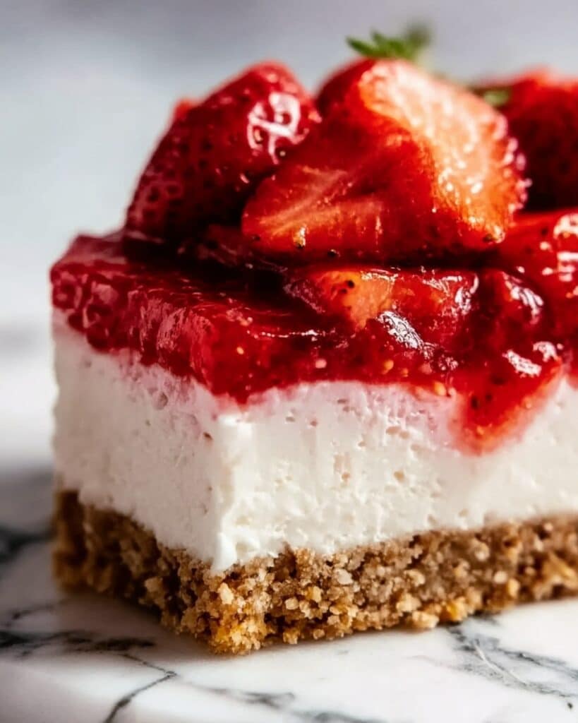 Gluten-Free Vegan Strawberry Cheesecake Recipe