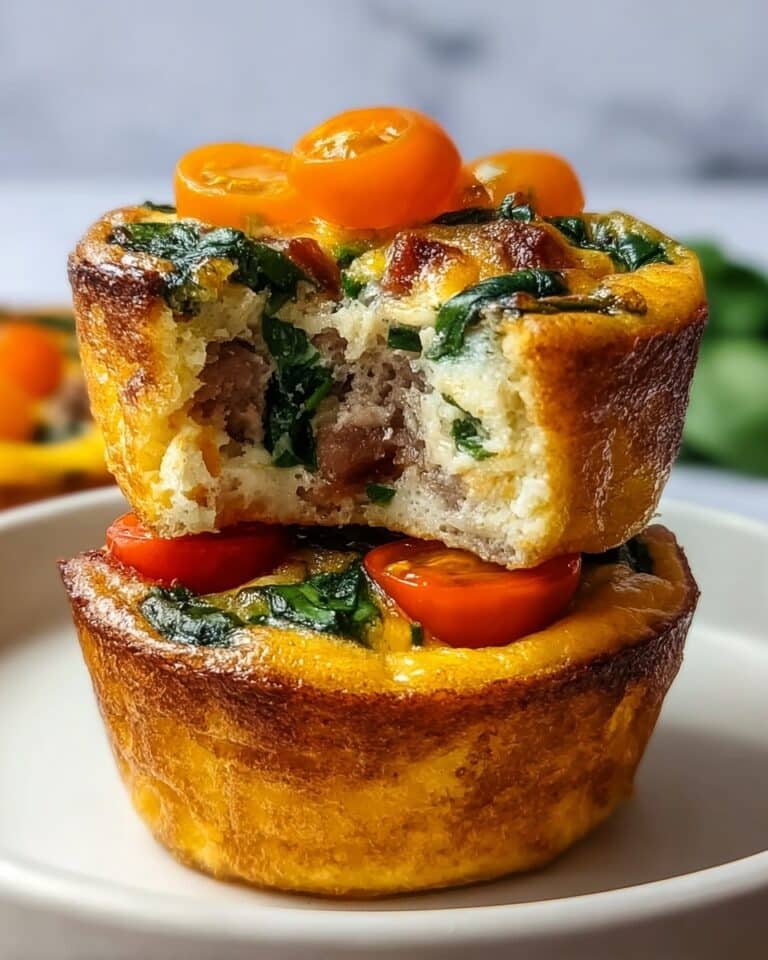Veggie-Loaded Breakfast Frittata Cups Recipe