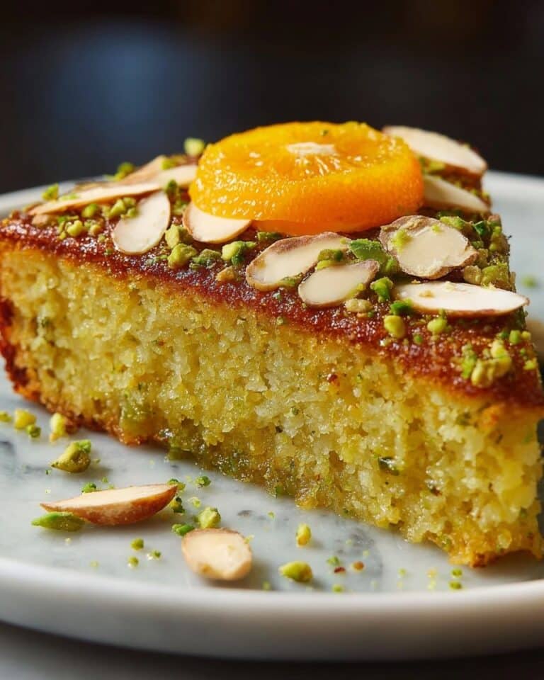 Flourless Orange, Pistachio, and Almond Cake Recipe