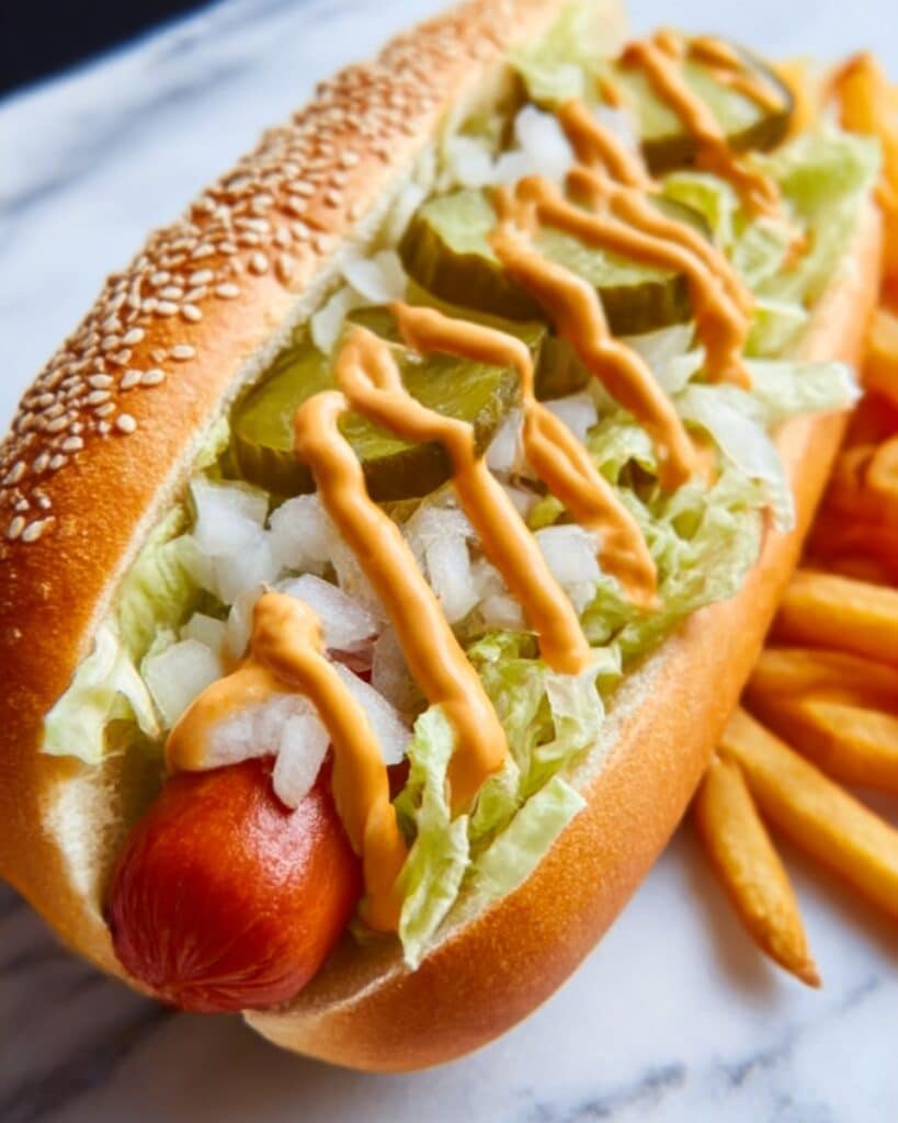 Big Mac Hot Dogs Recipe