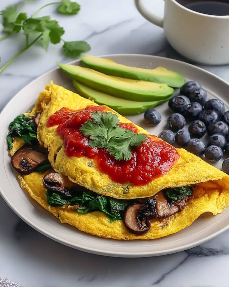 Vegan Mushroom Omelette Recipe