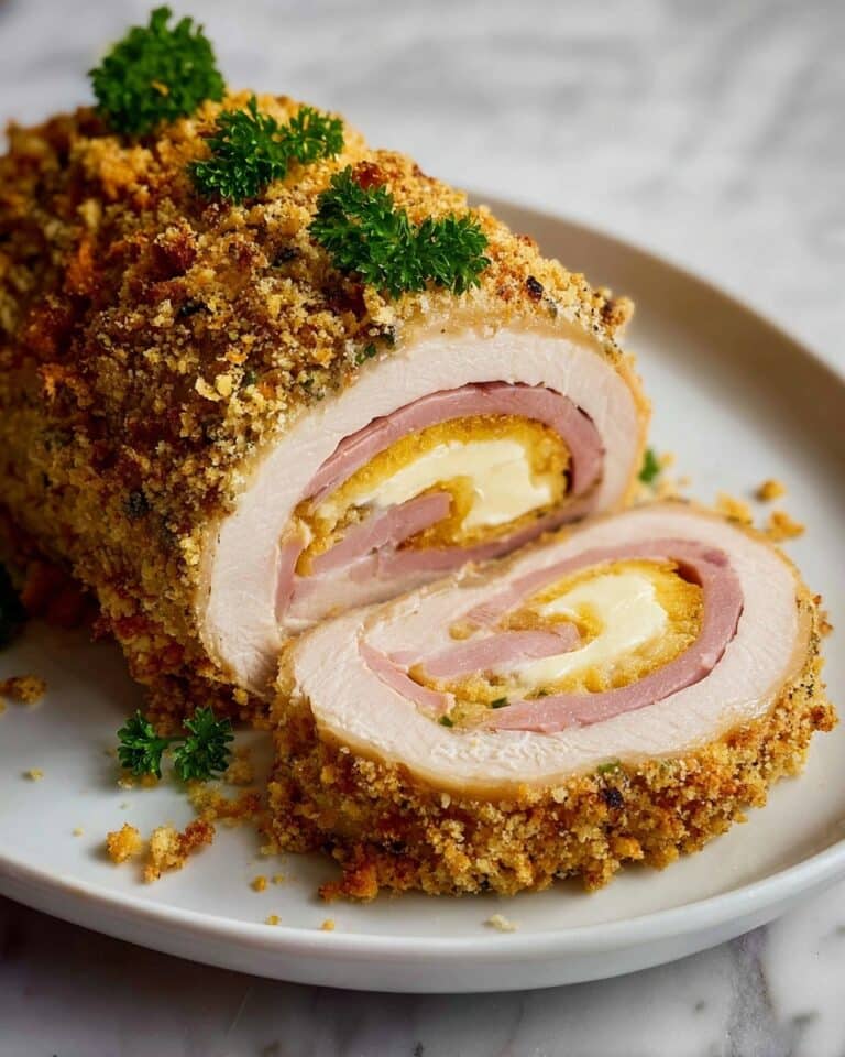 Chicken Cordon Bleu Meatloaf Recipe