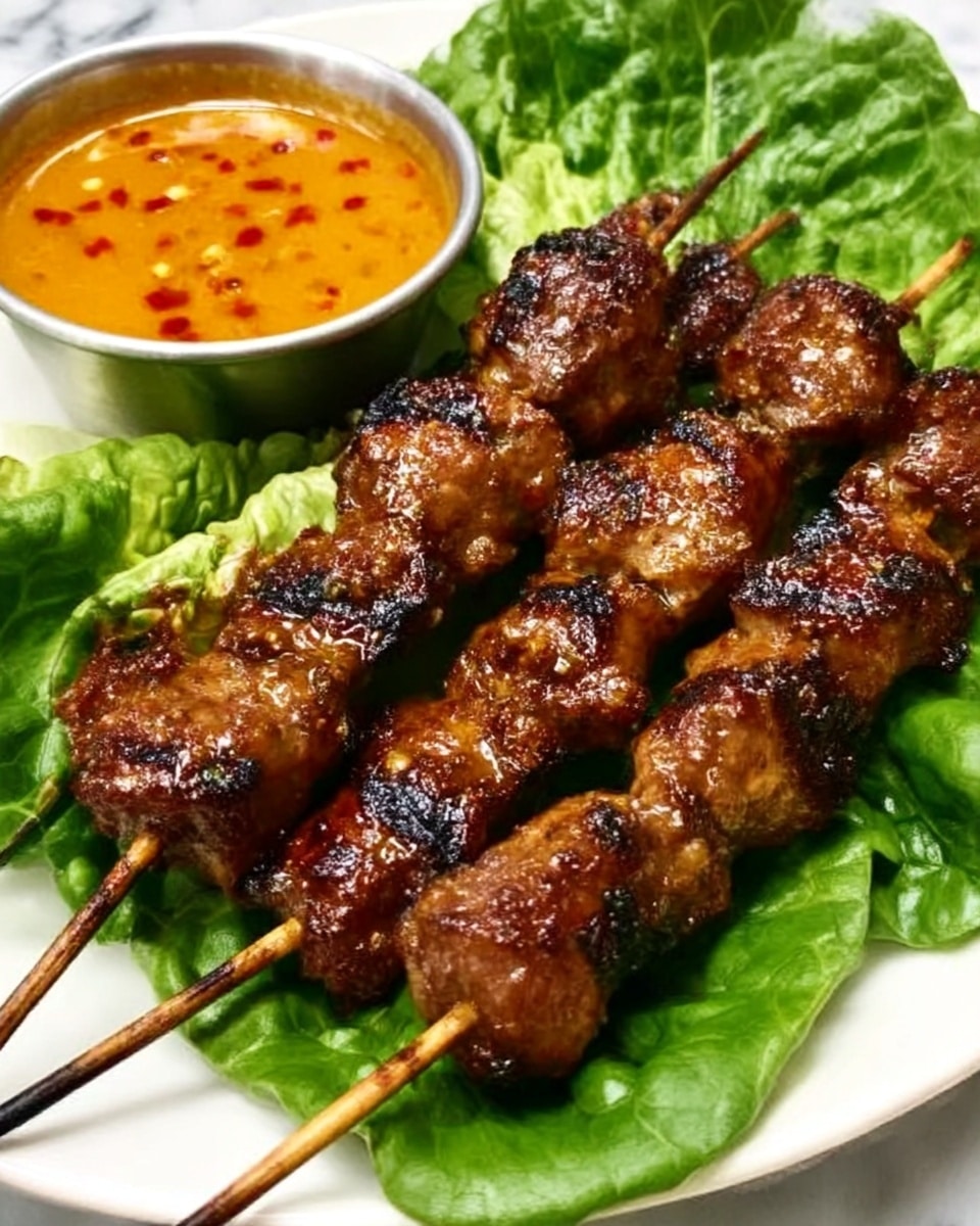 Grilled Thai Coconut Chicken Skewers Recipe - Recipe Image