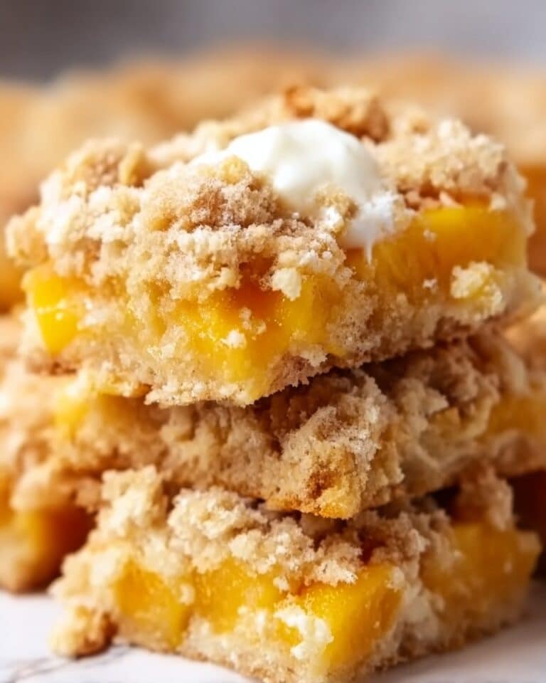 Easy Peach Dump Cake Recipe