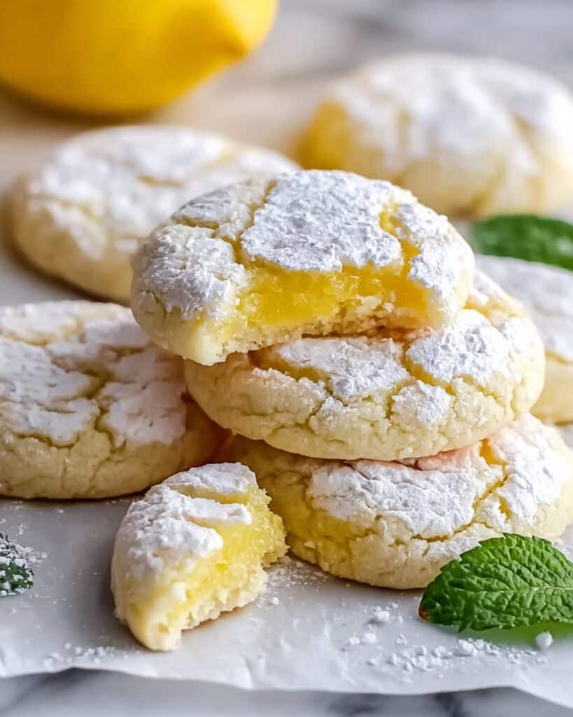 Zesty Lemon-Filled Cookies Recipe