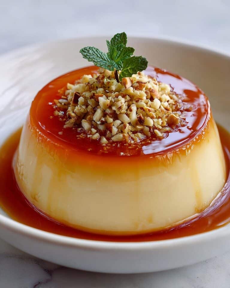 Maple Crème Custard with Salted Hazelnut Caramel Sauce Recipe