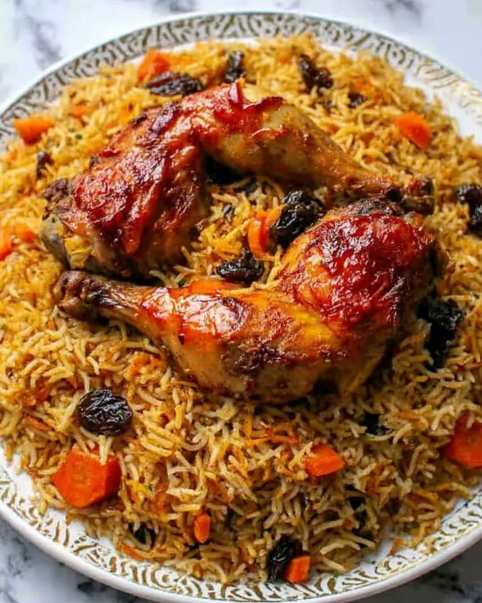 Chicken Kabsa (Arabian Chicken and Rice) Recipe - Recipe Image
