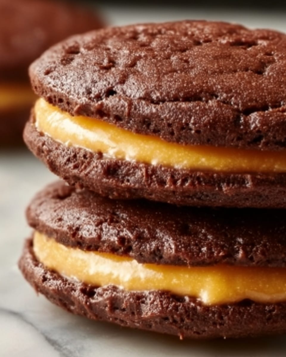 German Chocolate Whoopie Pies Recipe - Recipe Image