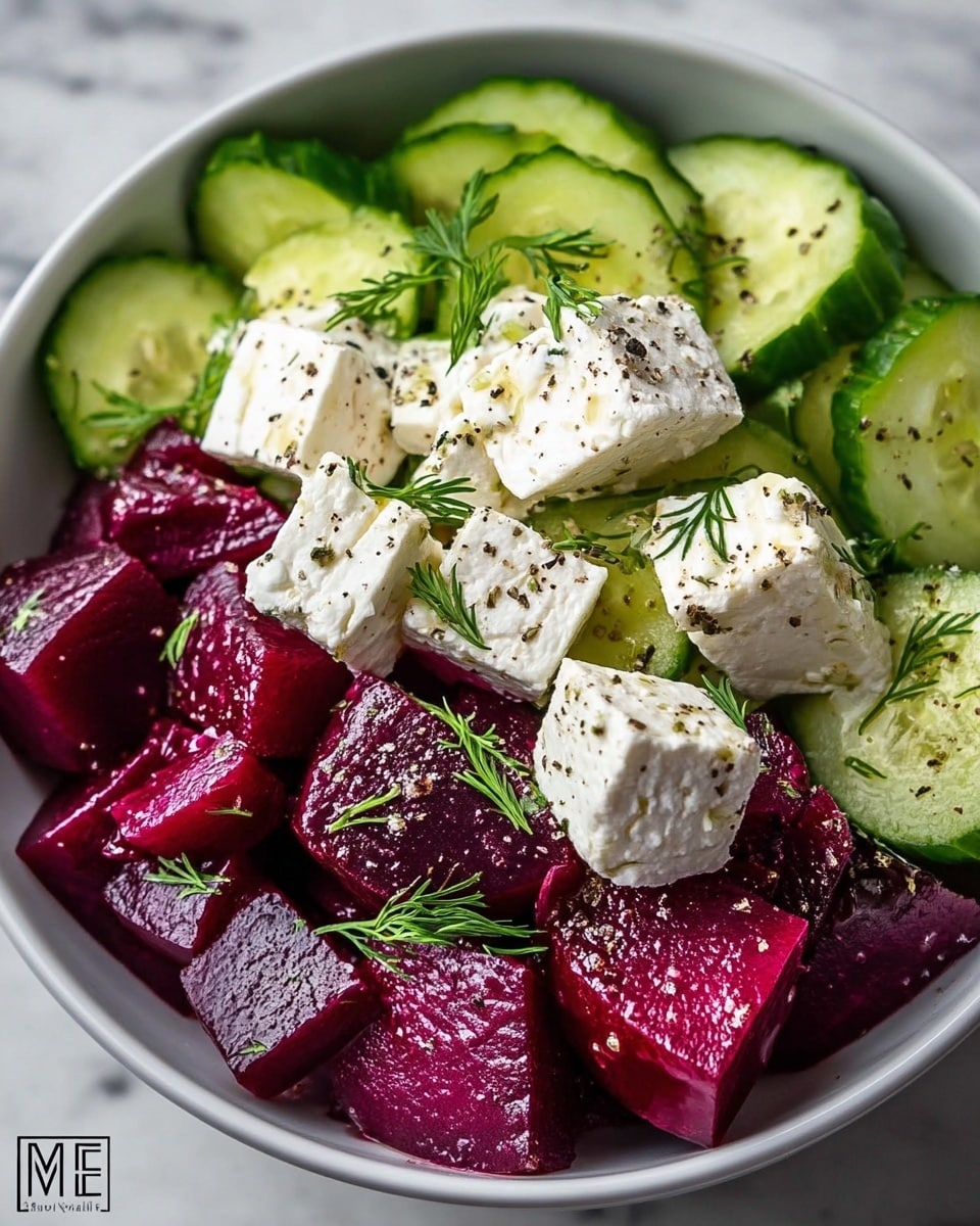 Beet Salad with Feta, Walnuts, and Fresh Herbs Recipe - Recipe Image