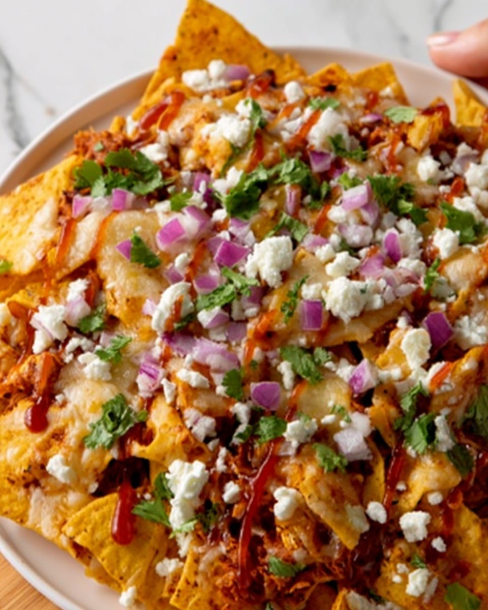Pulled Chicken Chilaquiles Recipe - Recipe Image