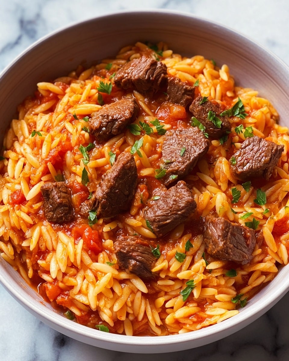 Giouvetsi: Greek Beef Stew with Orzo Recipe - Recipe Image