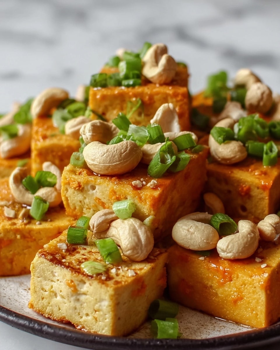 Vegan Cashew Tofu Recipe - Recipe Image