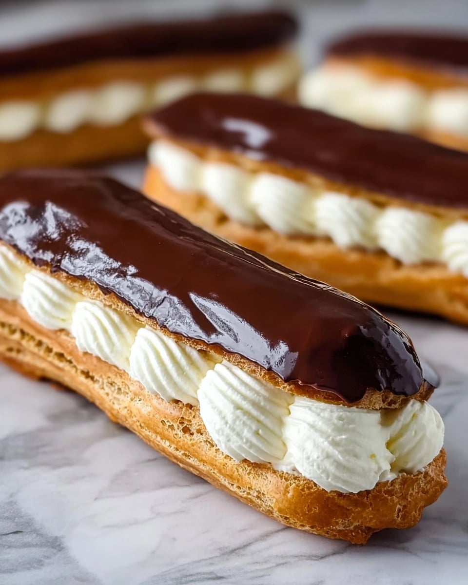 Homemade Éclairs Recipe - Recipe Image