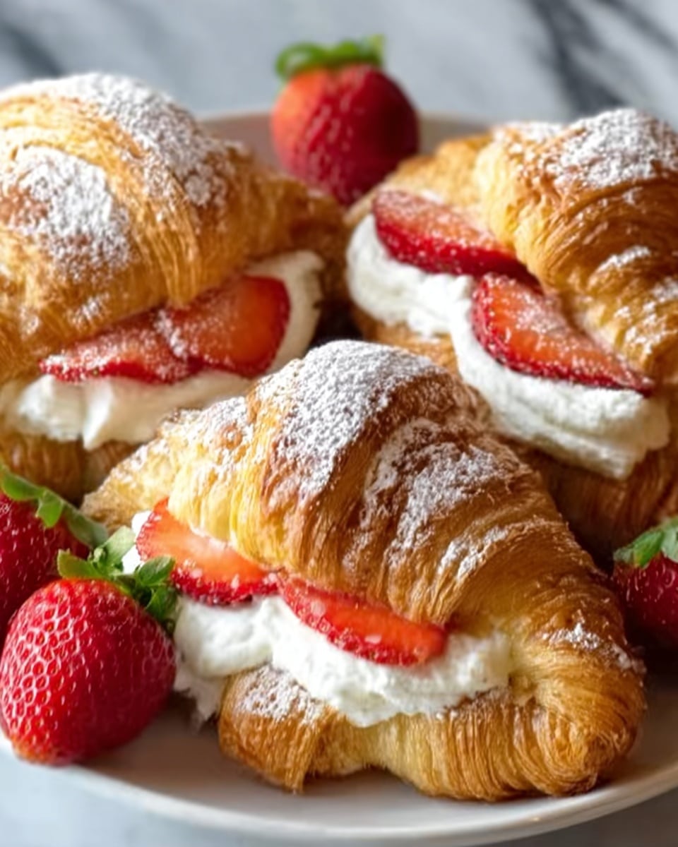Strawberry Cheesecake Crescents Recipe - Recipe Image