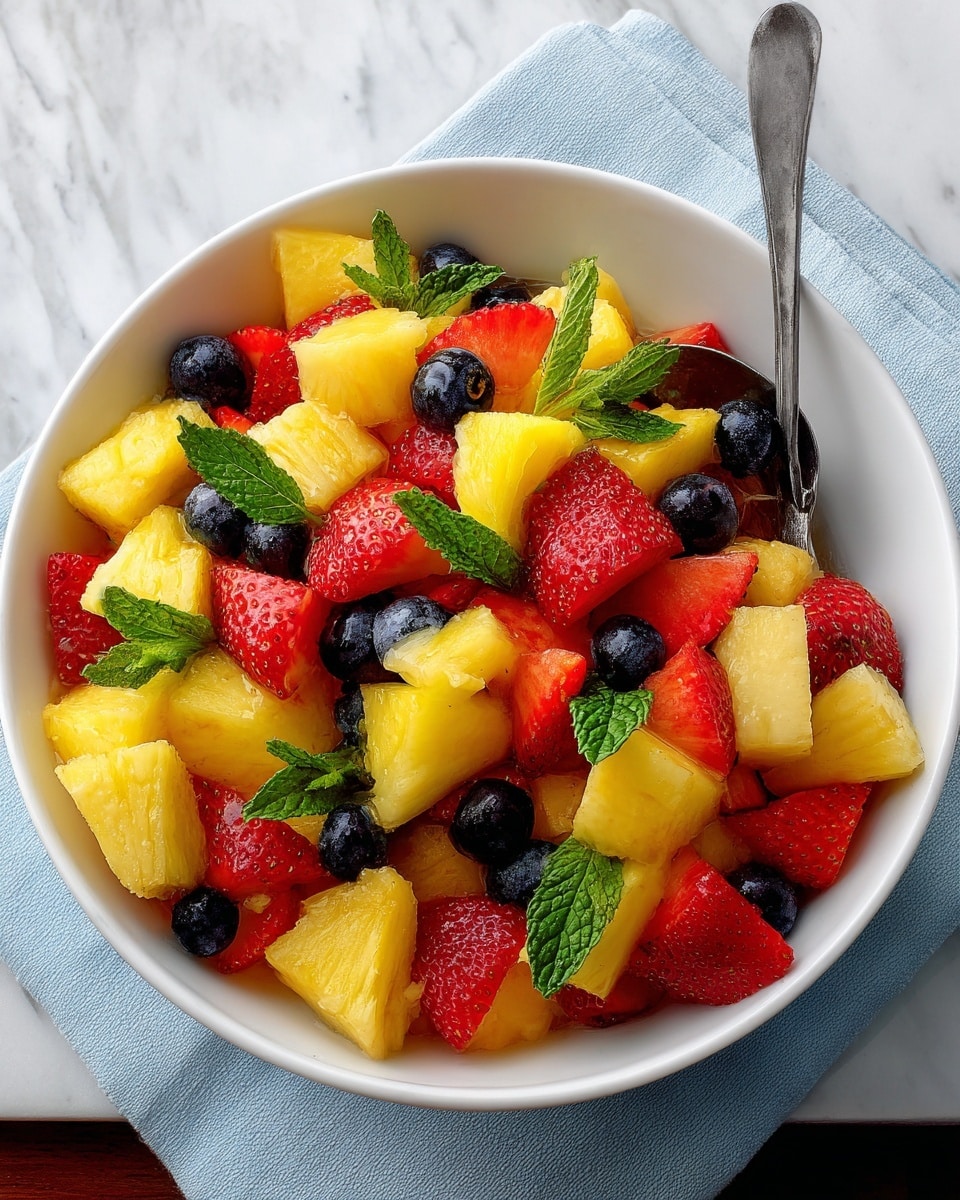 Fruit Salad with Mint Recipe - Recipe Image