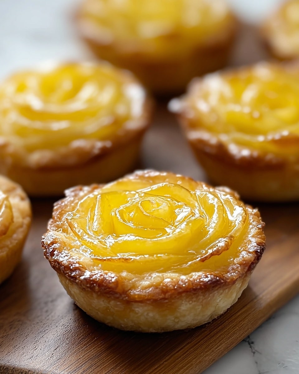 Baby Lemon Impossible Pies Recipe - Recipe Image