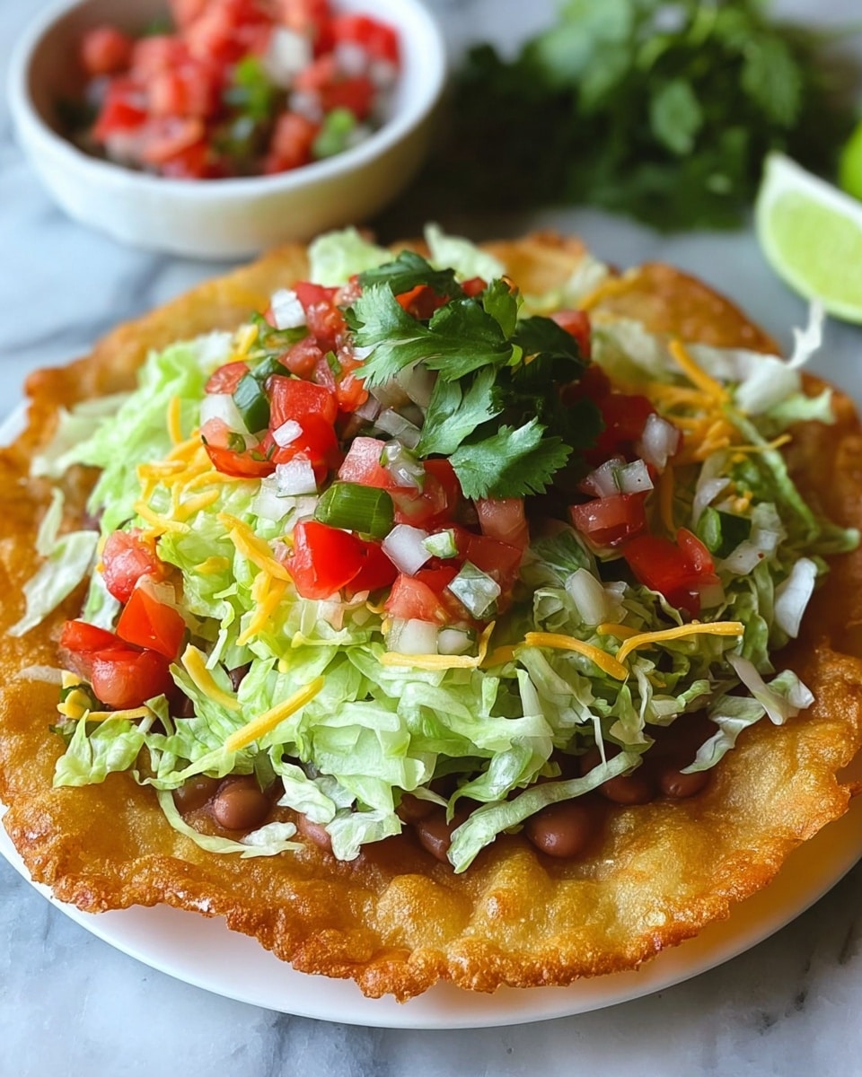 Navajo Tacos on Fry Bread Bliss Recipe - Recipe Image