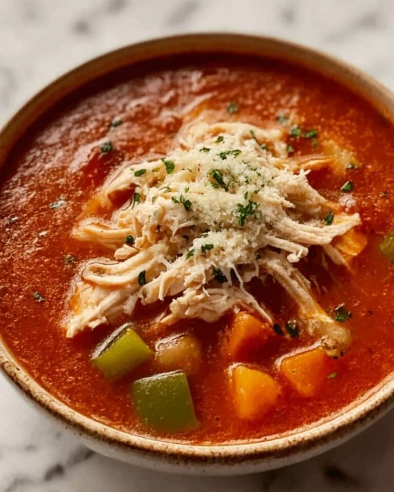 Slow Cooker Chicken Parmesan Soup Recipe