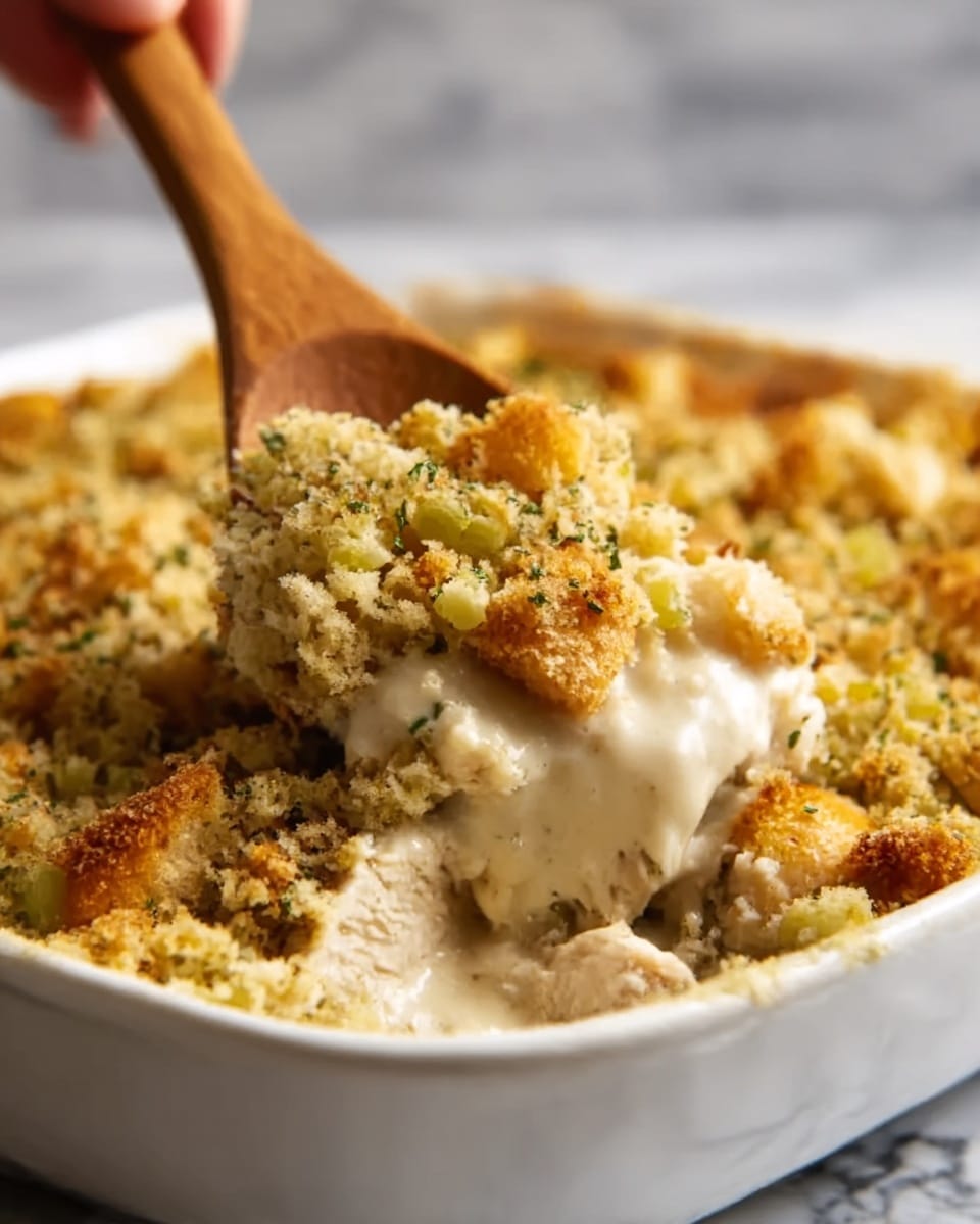 Easy Chicken Stuffing Bake Recipe - Recipe Image