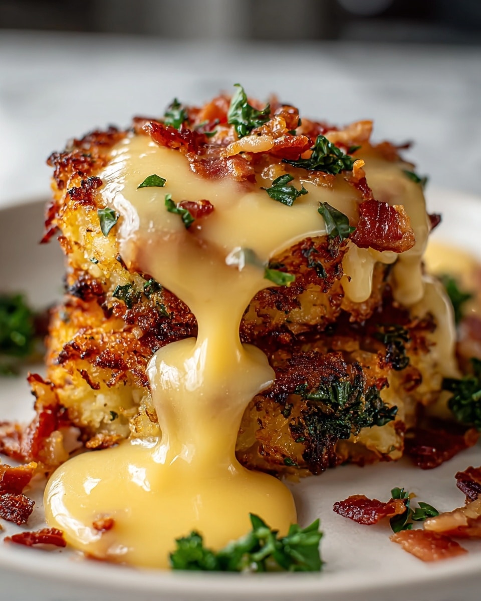 Grilled Shrimp and Cheddar Grit Fritters with Smoky Cream Recipe - Recipe Image