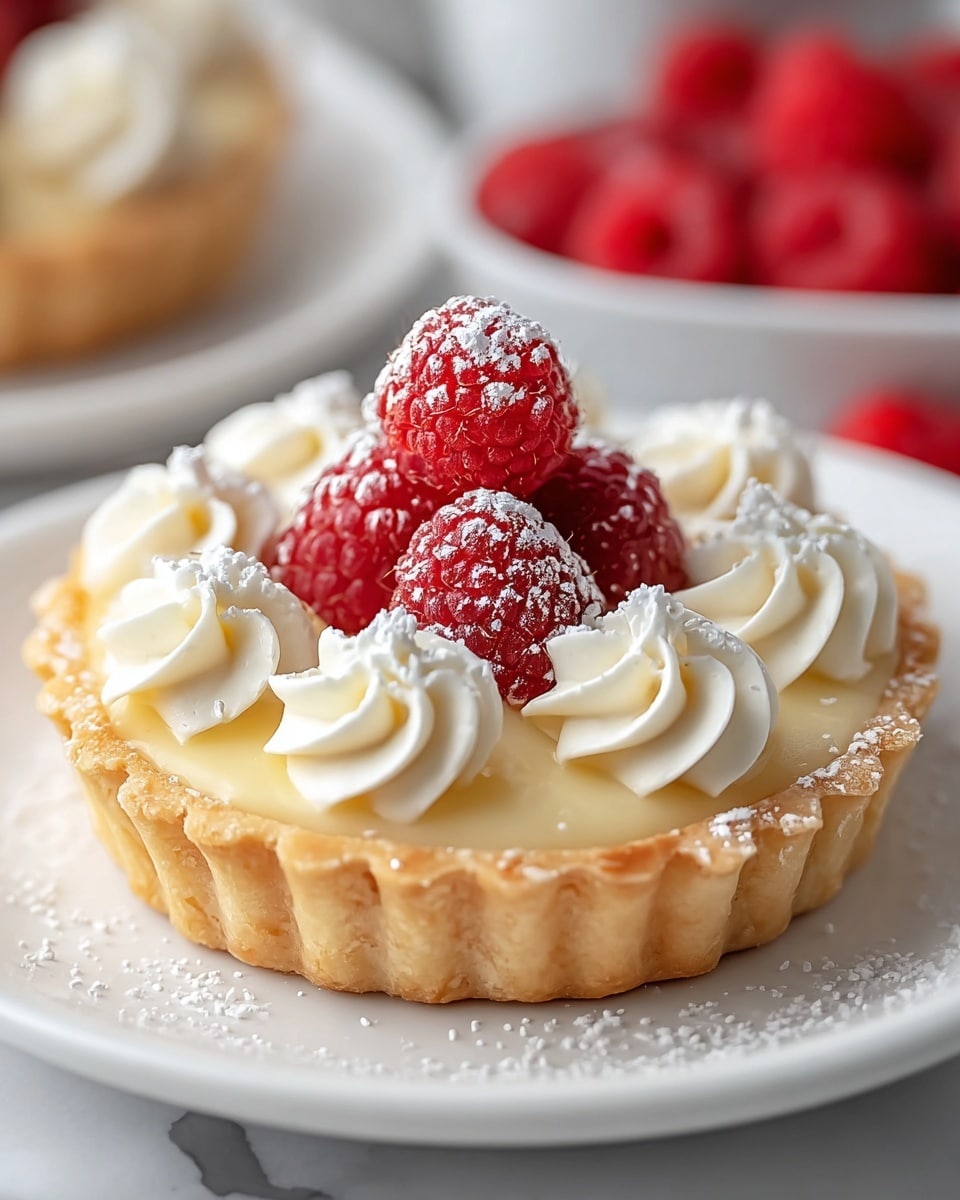 Rich White Chocolate Mousse Tart Recipe - Recipe Image