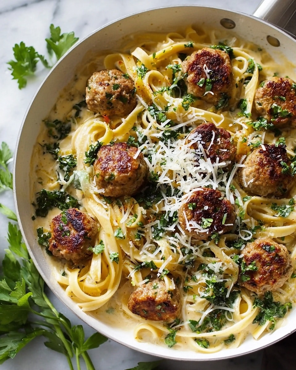Swedish Meatball Pasta Recipe - Recipe Image