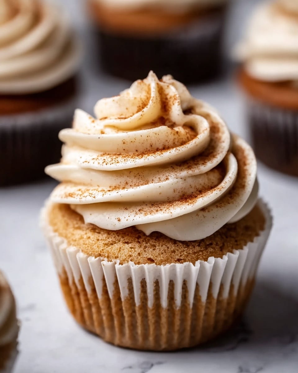 Vanilla Chai Pumpkin Spice Latte Cupcakes Recipe - Recipe Image