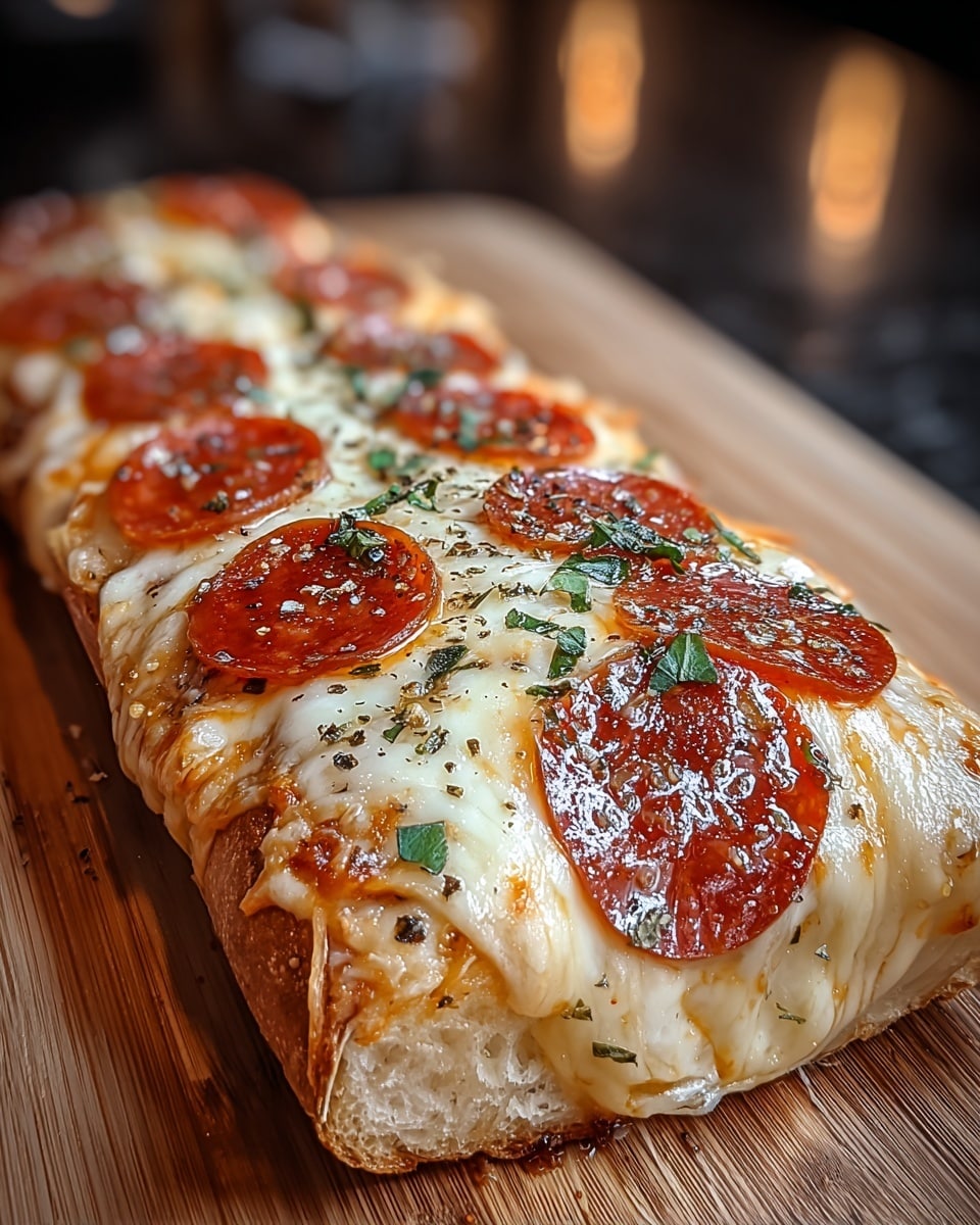 Cheesy Pepperoni Stromboli Recipe - Recipe Image