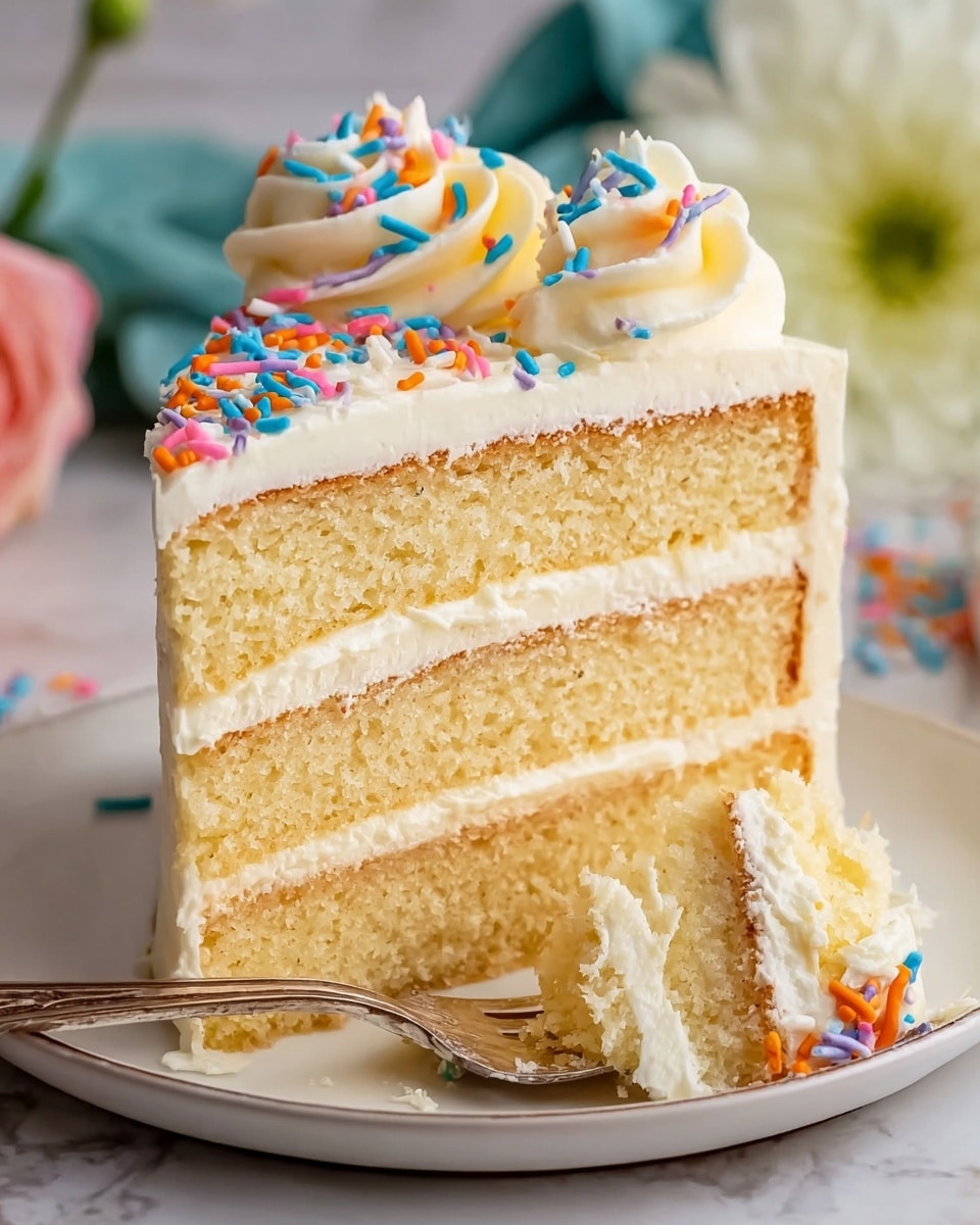 Vanilla Dream Cake Recipe - Recipe Image